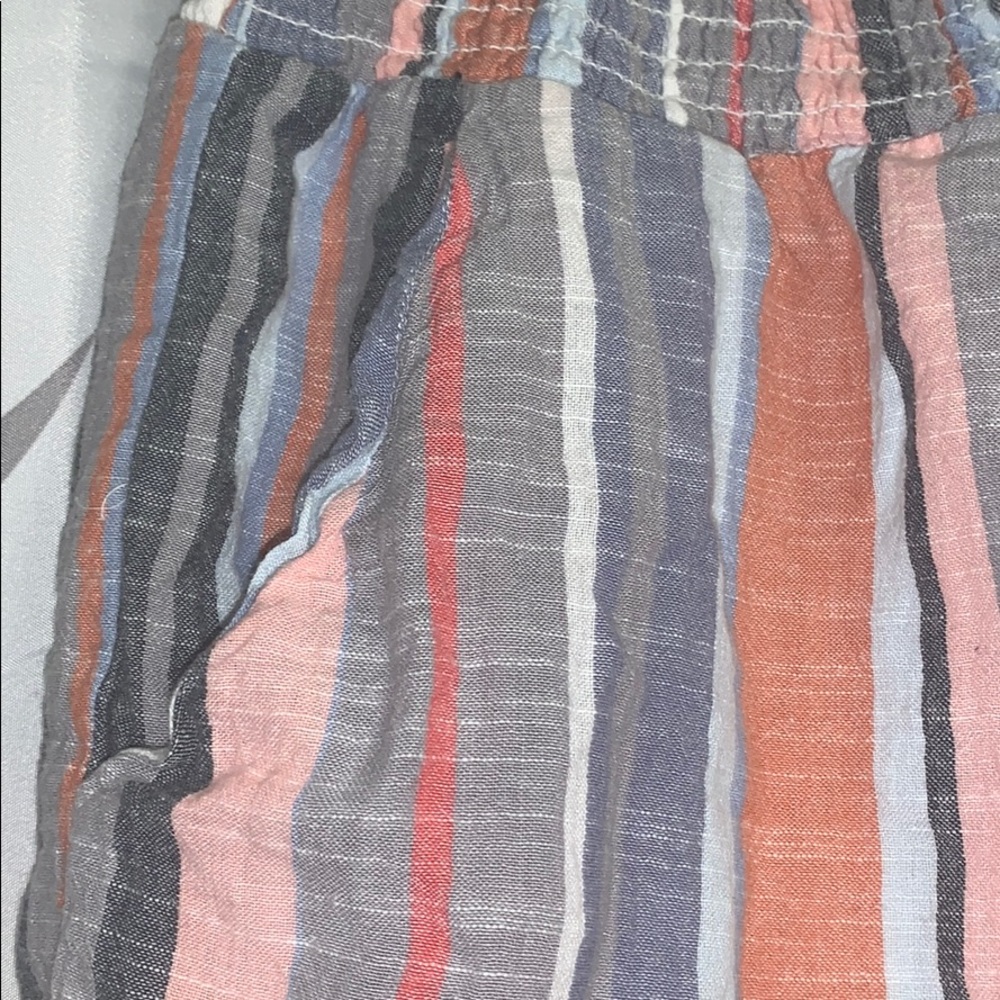 High waisted striped shorts - Picture 3 of 6